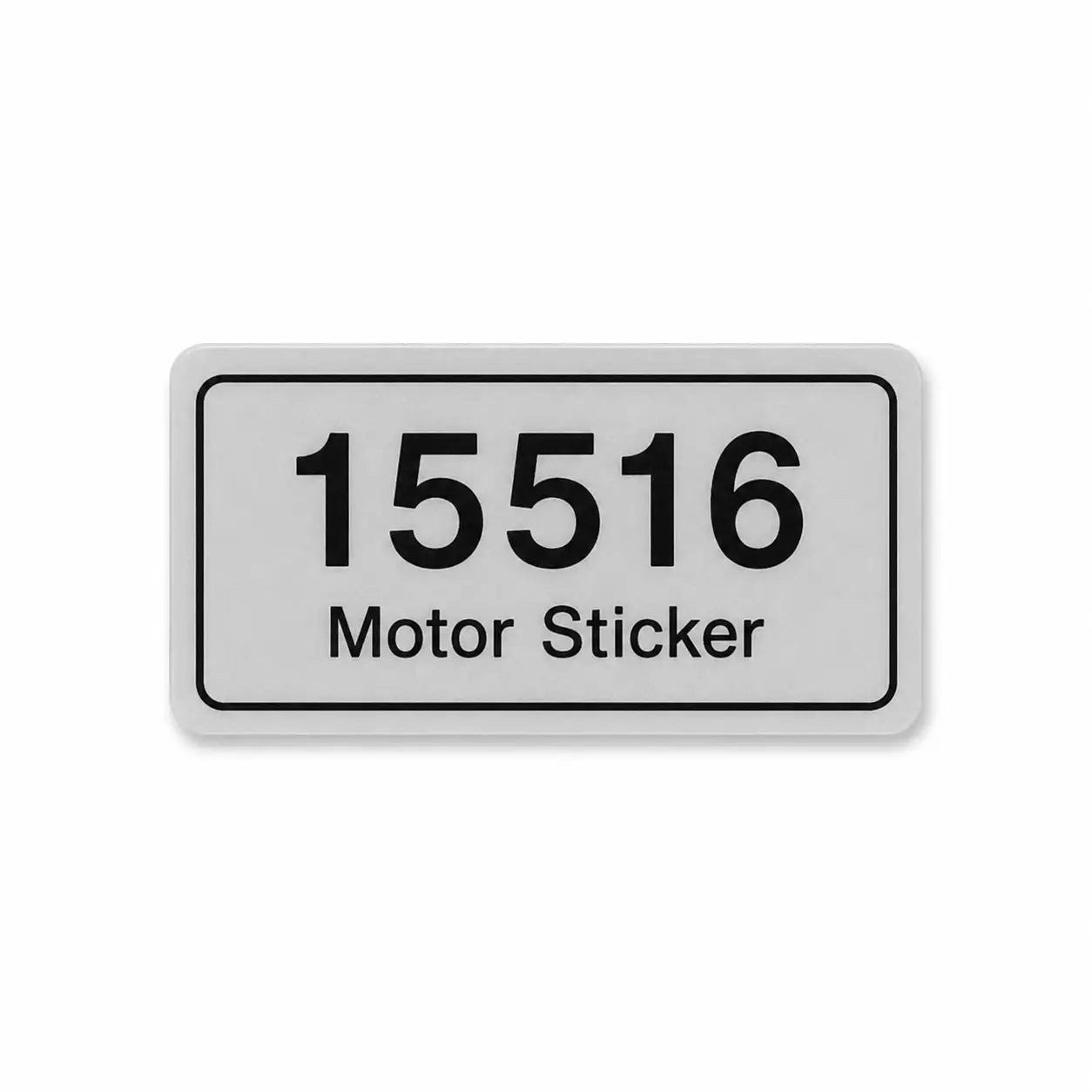 15516 Motor Sticker (YC.BZ.TZ001713)